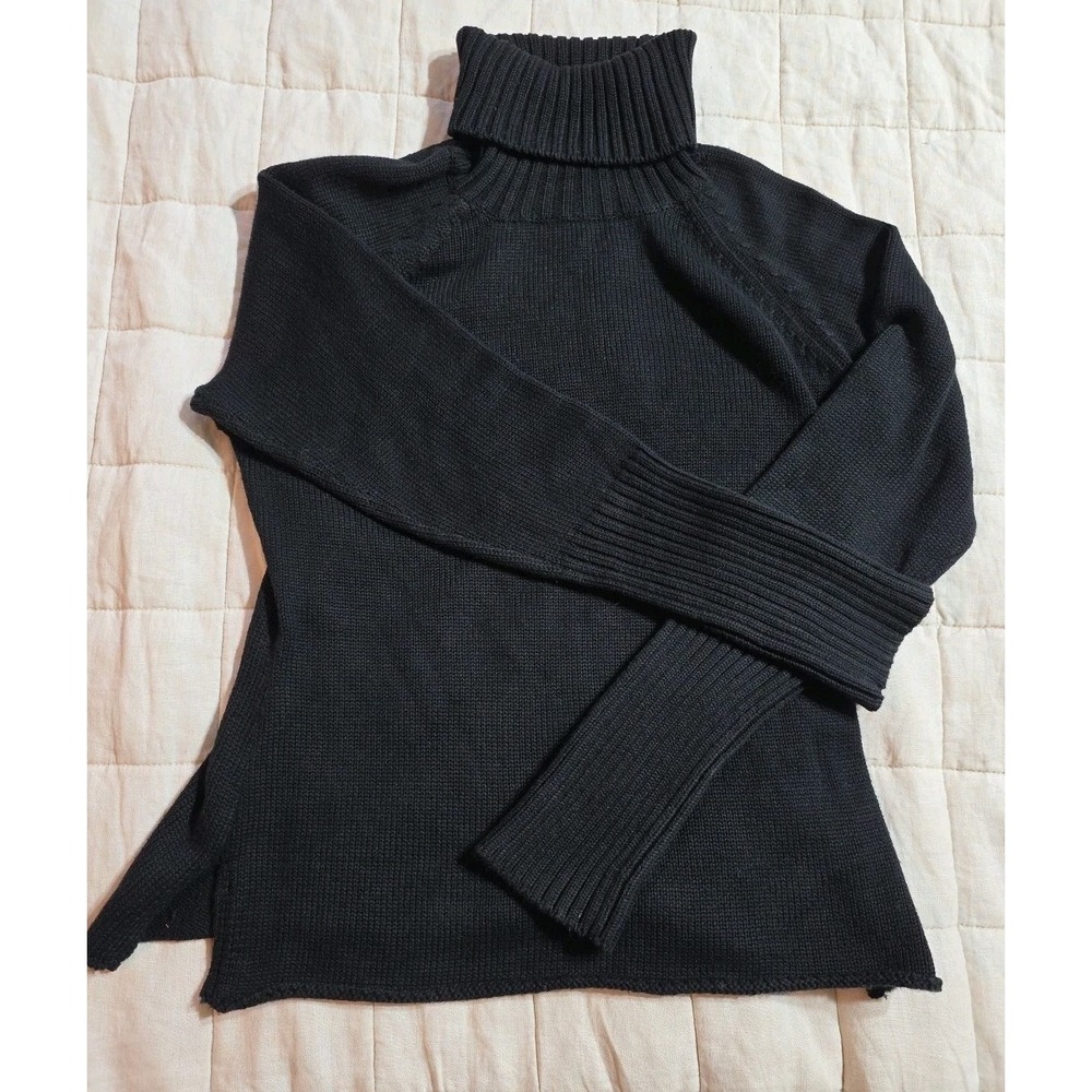 VTG The‎ Limited Womens Cropped Black Sweater Large  Y2K 90's Academia
